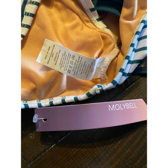 Molybell Small 4-6 Womens Swimsuit Razorback Zip NWT - Picture 11 of 12